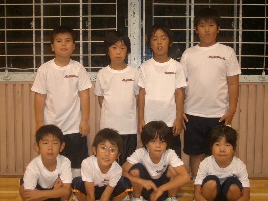 安城レッズ ミニバスケットボールクラブ 集合写真